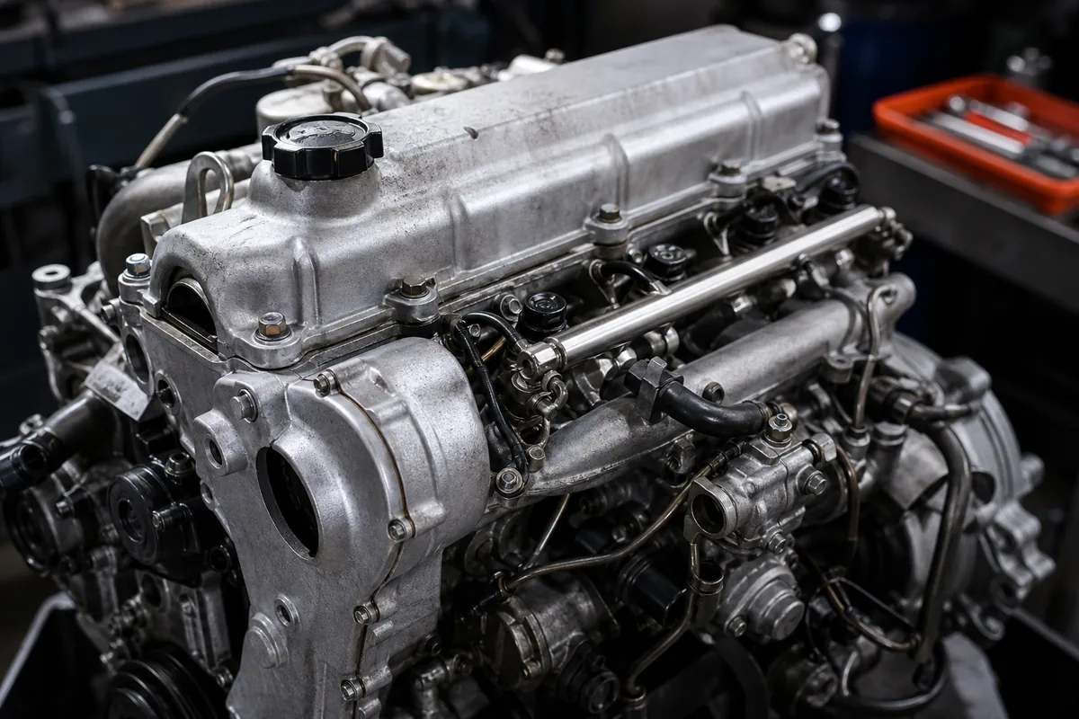 22RE Engine for Sale — component detail