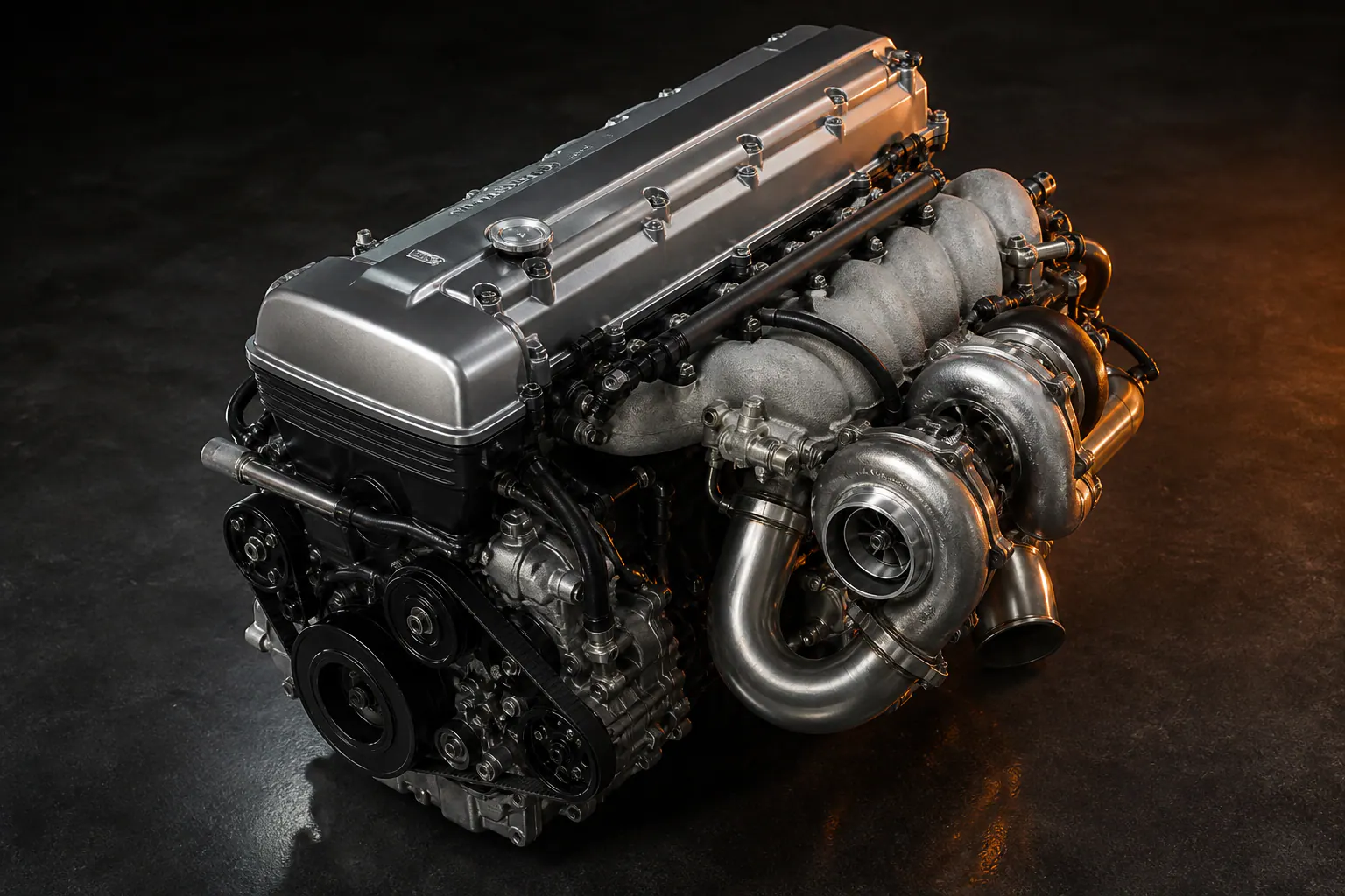 2JZ Engine for Sale — twin-turbo inline-six hero shot