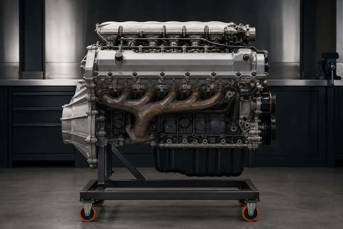Barra Engine for Sale — side profile