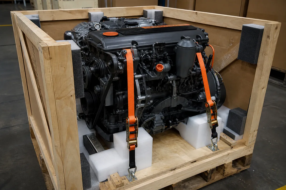 Boat Engines for Sale — freight preparation