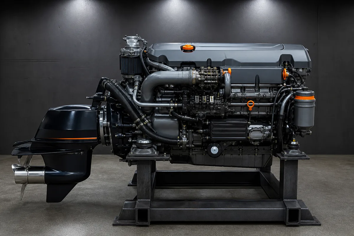 Boat Engines for Sale — side profile