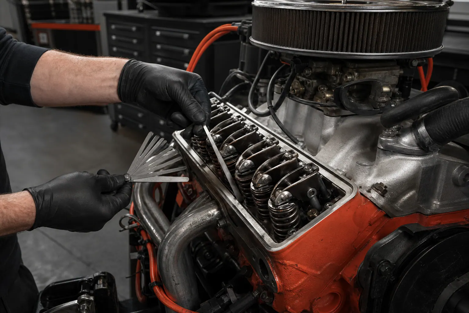 350 Chevy rocker and valvetrain inspection