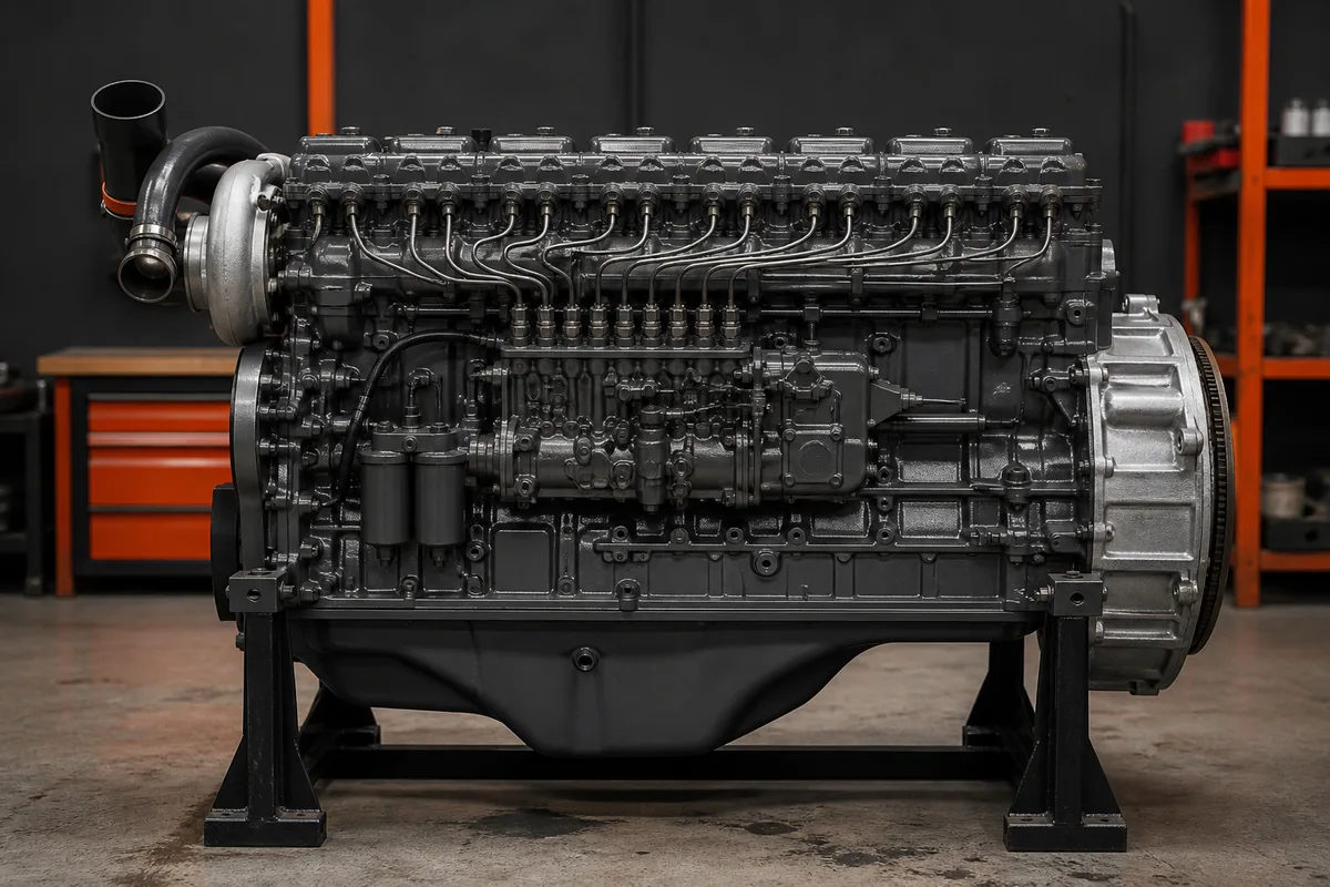 12 Valve Cummins Engine for Sale — side profile