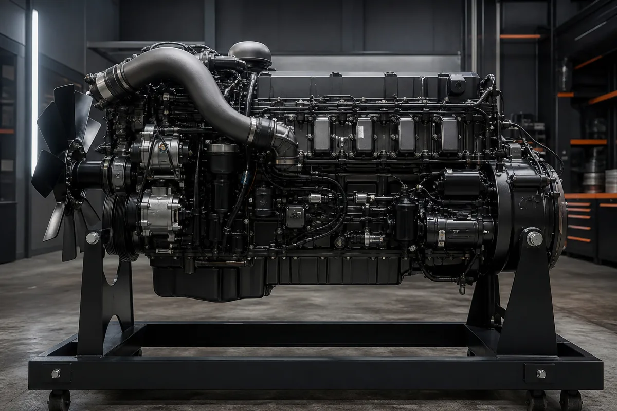 DD15 Engine for Sale — side profile
