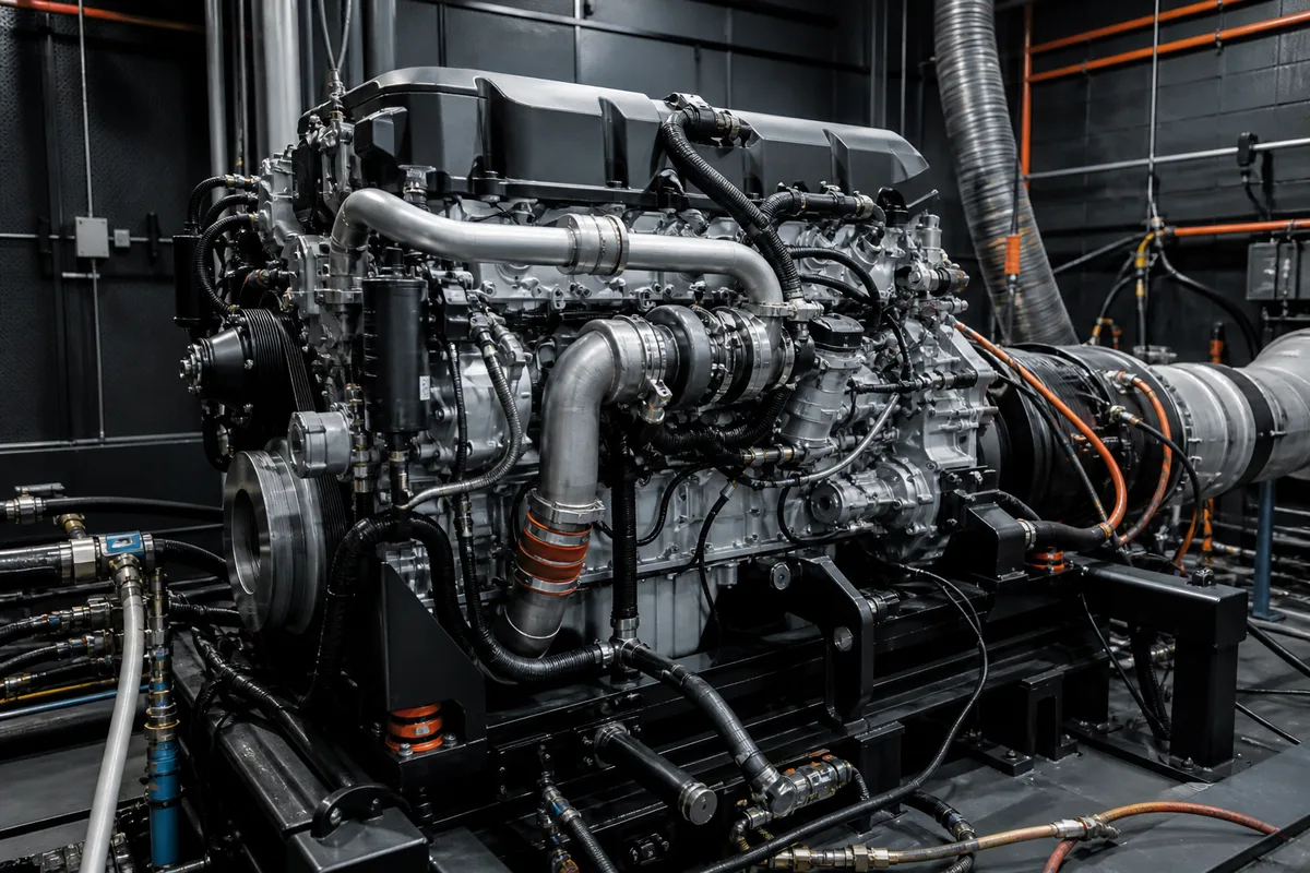 DD15 Engine for Sale — test verification