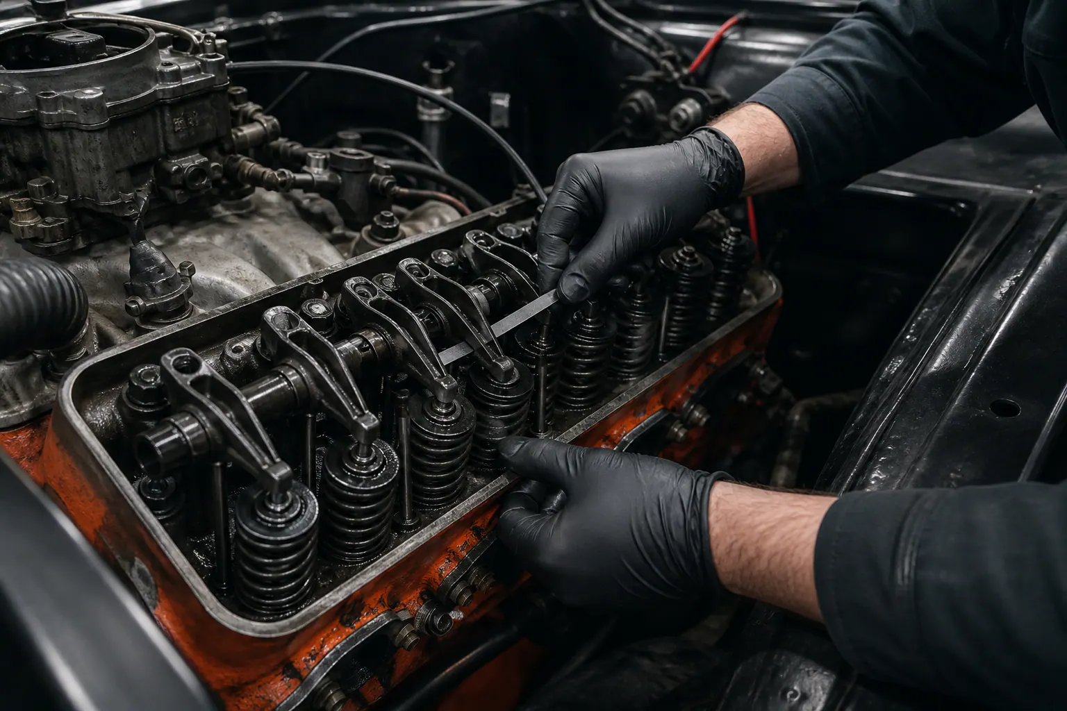 454 valvetrain inspection