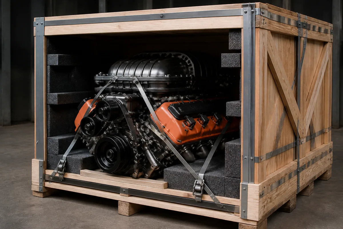 Hellephant Engine for Sale — freight preparation
