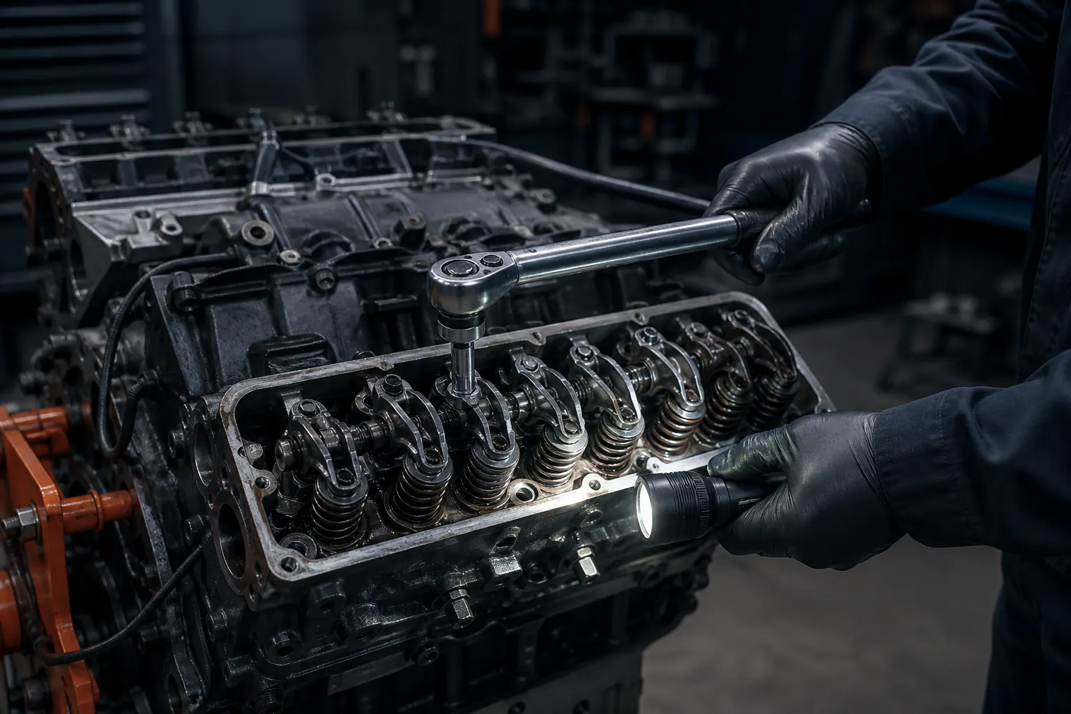 HEMI valvetrain inspection