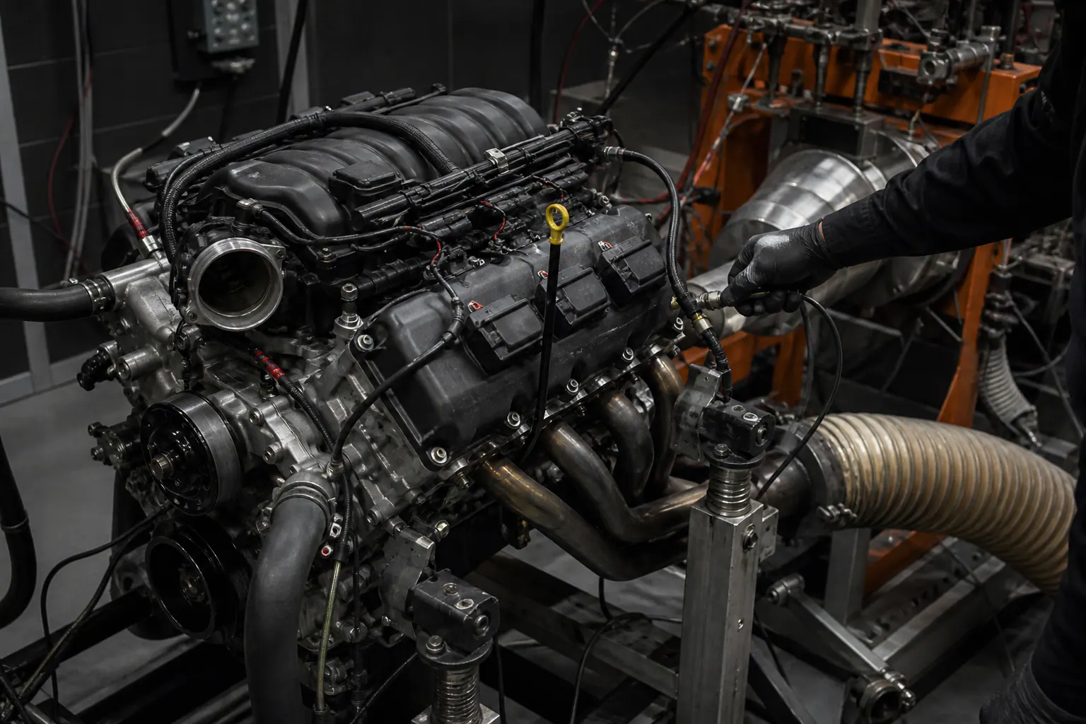 392 HEMI test-cell verification