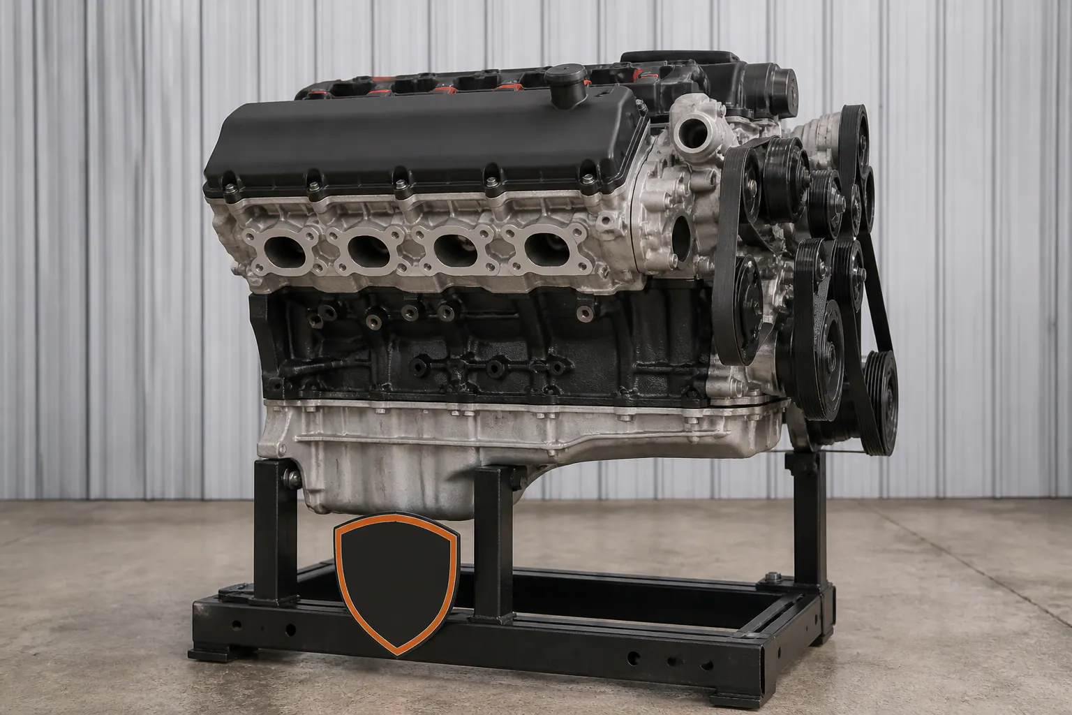 6.1 HEMI engine side profile