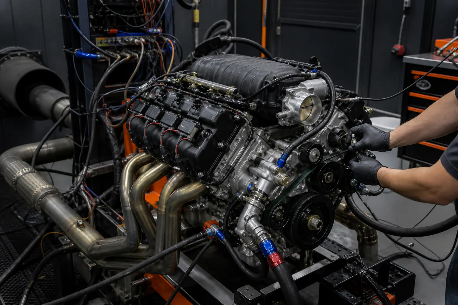 6.4 HEMI dyno-cell quality-test verification