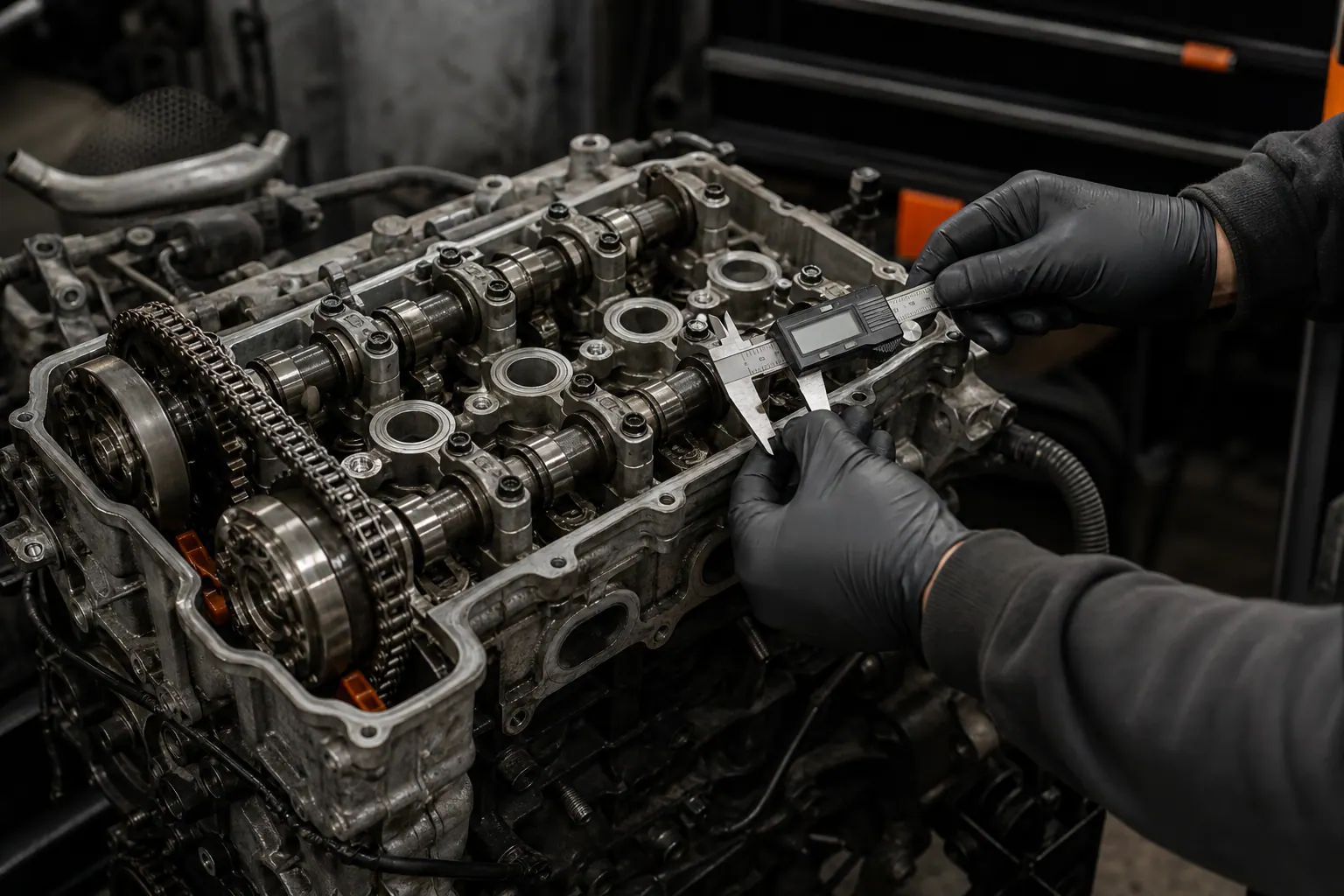 K20 camshaft and valvetrain inspection