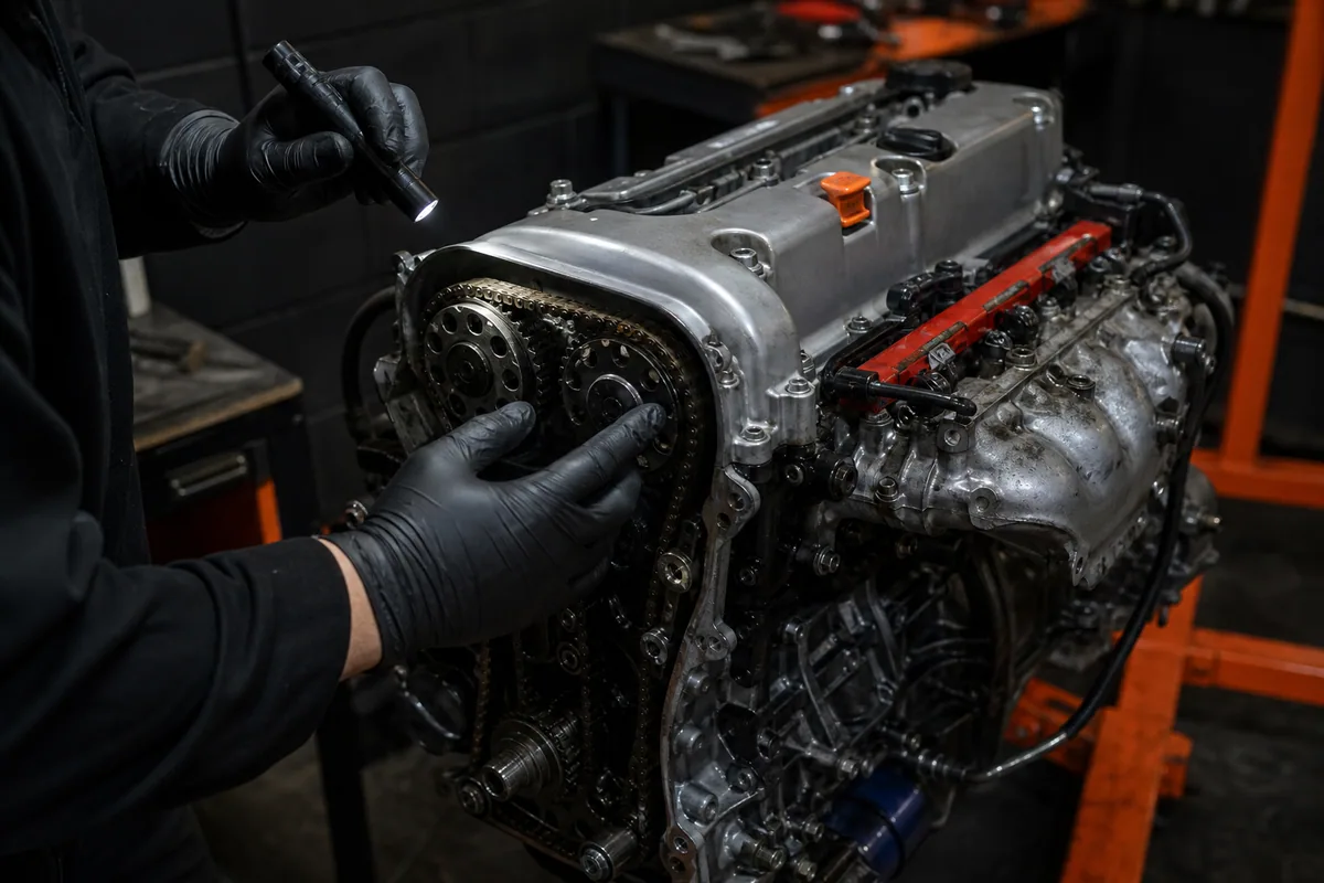 K20A Engine for Sale — quality inspection