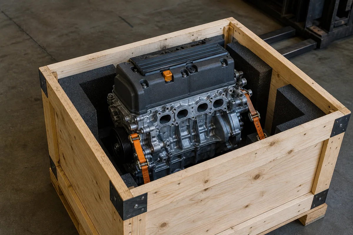 K24A Engine for Sale — freight preparation