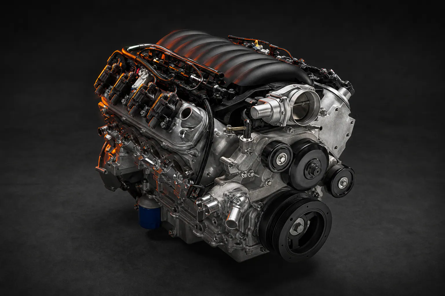 Representative LS Engine for Sale studio view