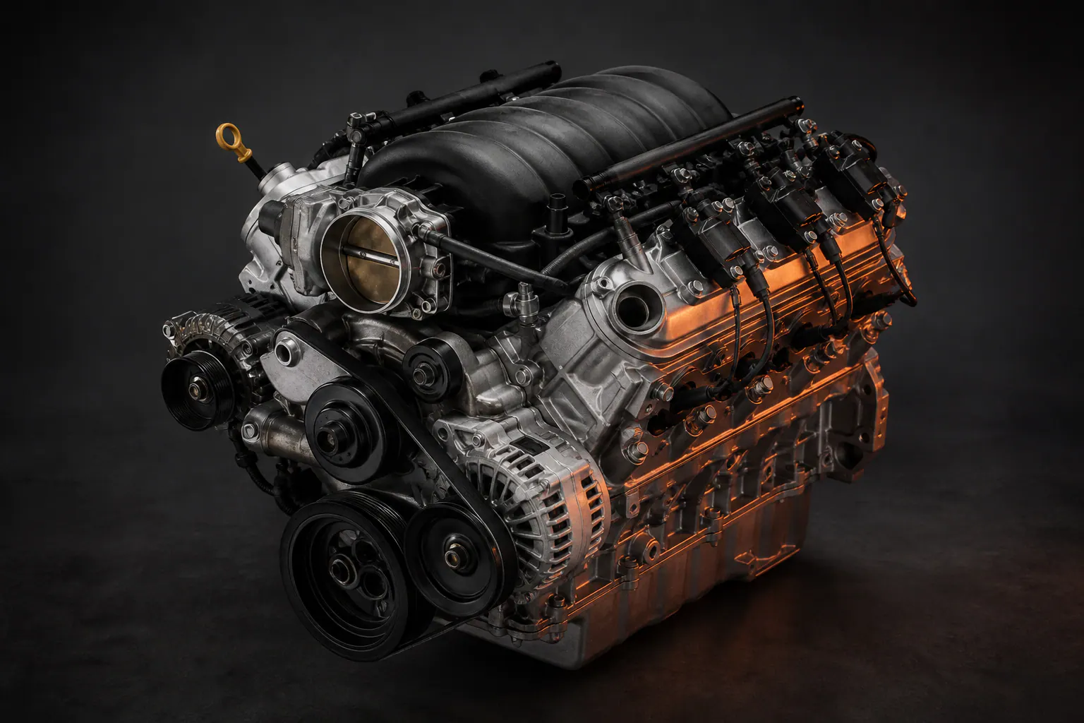 Representative LS1 Engine for Sale studio view