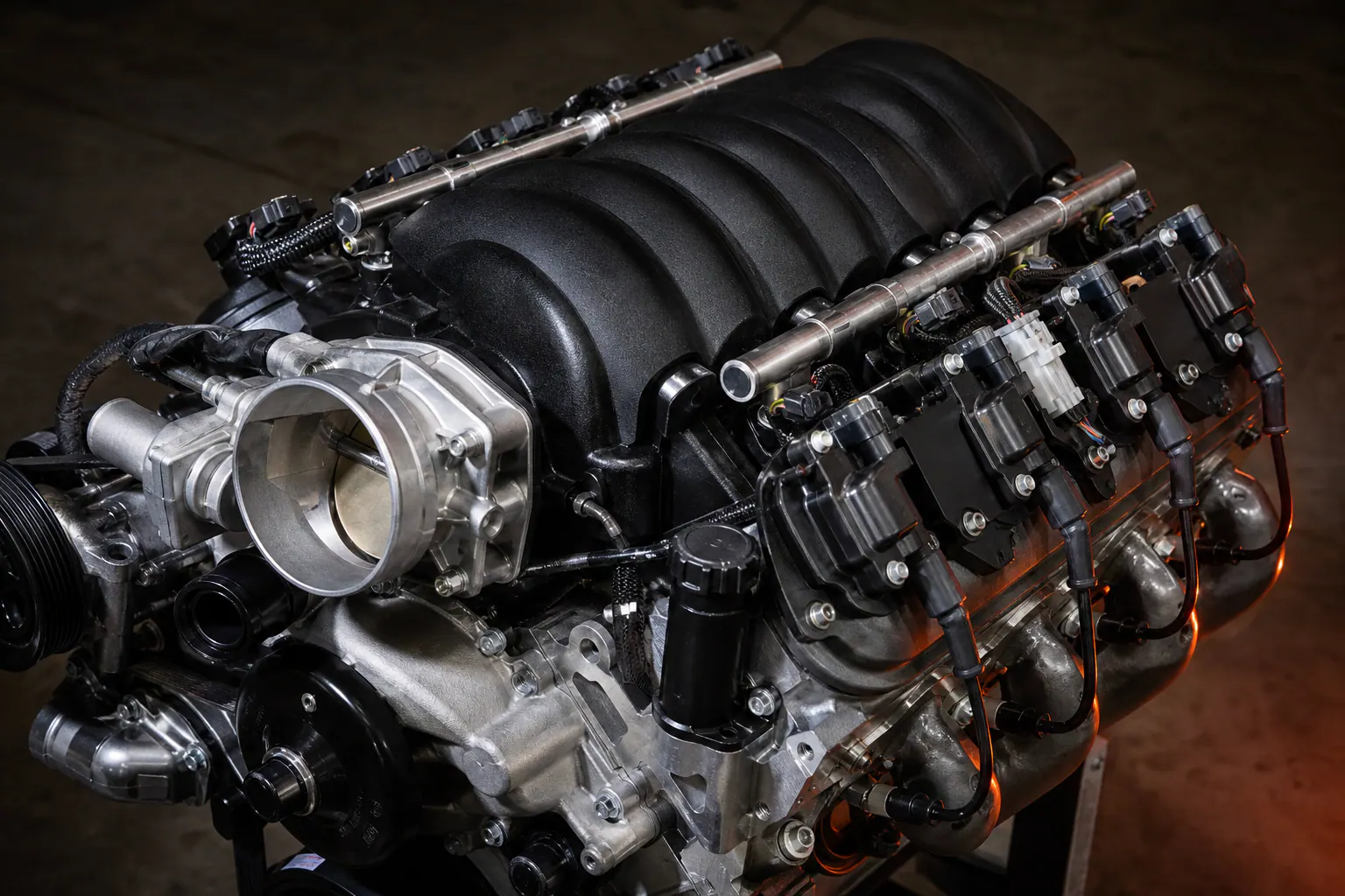5.3 LS intake manifold and throttle body detail