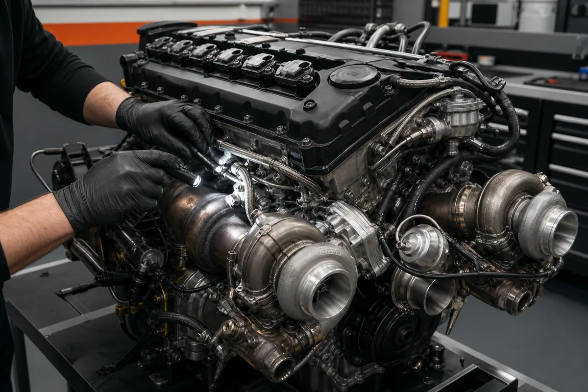 N54 Engine for Sale — quality inspection