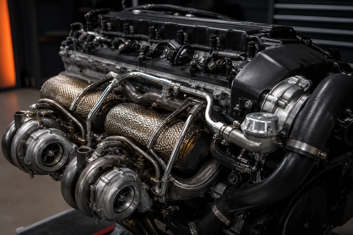 N54 Engine for Sale — component detail