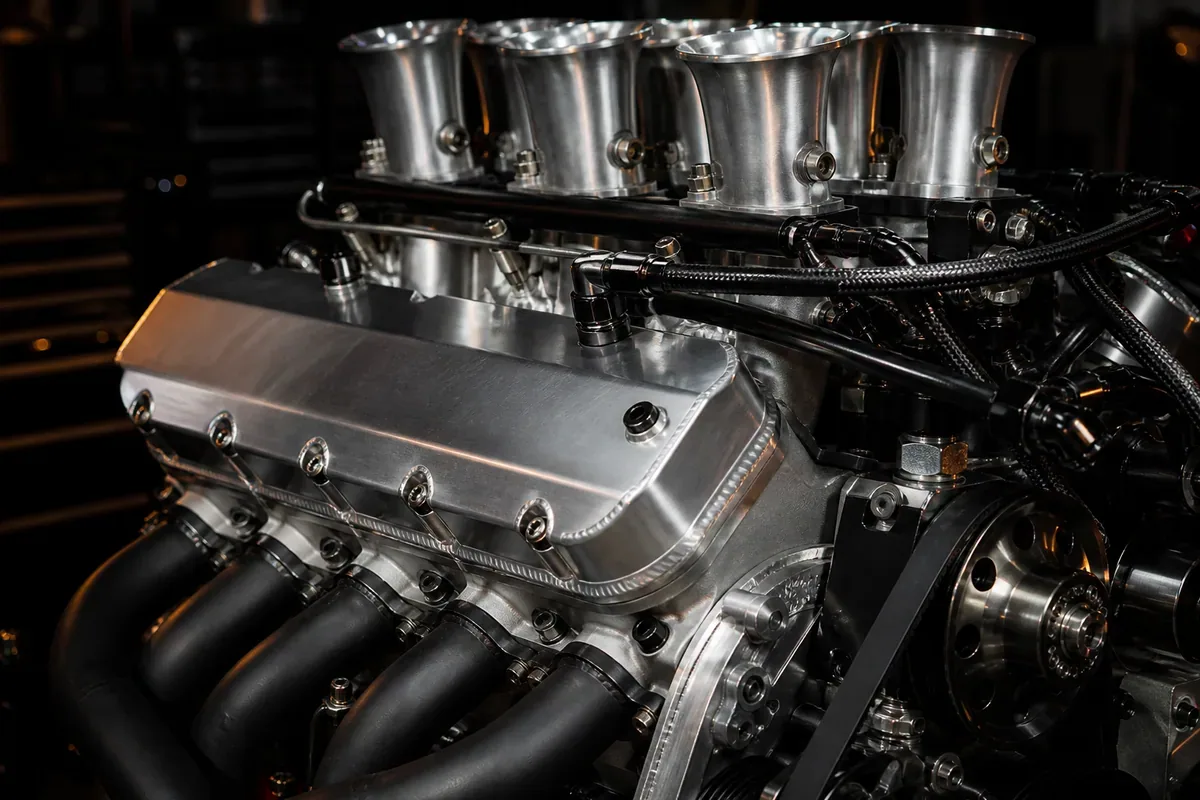 NASCAR Engine for Sale — component detail