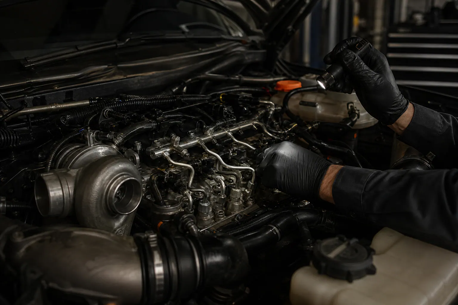 6.7 Power Stroke injector and turbo inspection