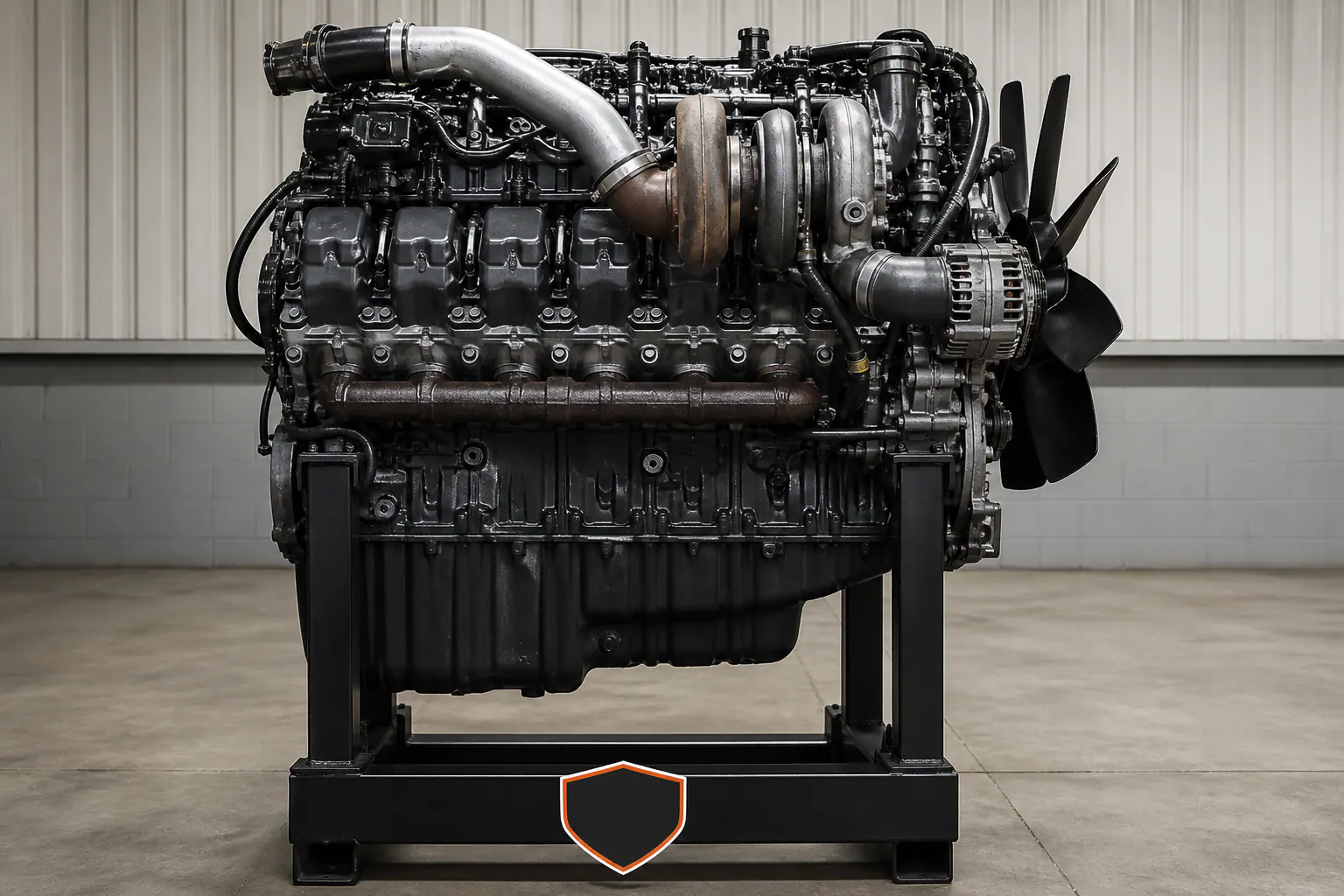 6.7 Power Stroke diesel V8 side profile