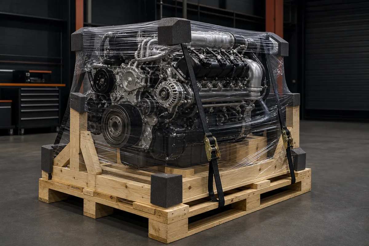 7.3 Powerstroke Engine for Sale — freight preparation