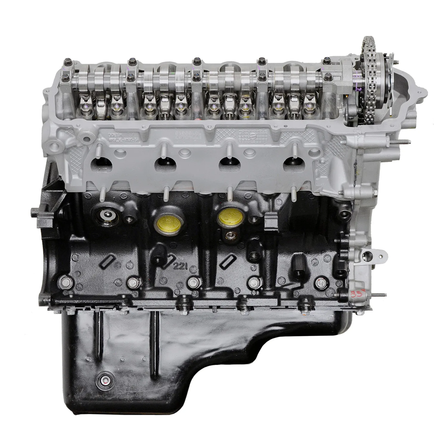 2008-10 Ford Mustang GT 3V 4.6L V8 intake manifold and throttle body detail