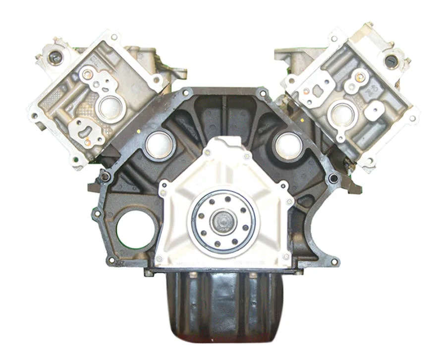 6.0 LS engine on branded inspection stand