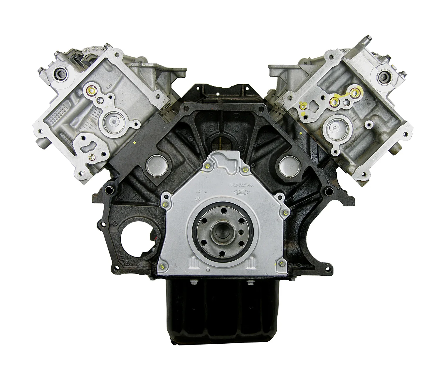 6.0 LS engine on branded inspection stand