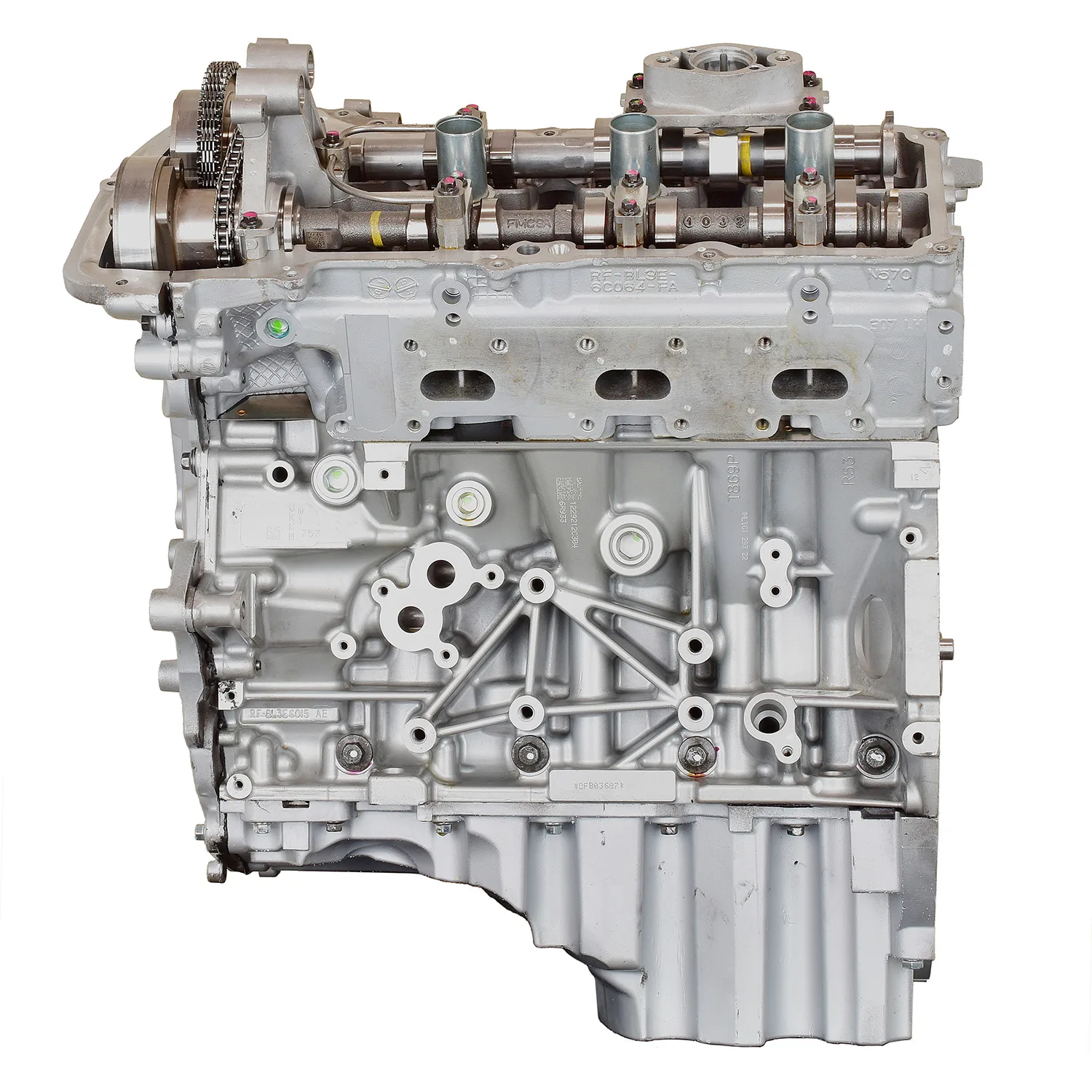 Ford Lincoln EcoBoost 3.5L V6 intake manifold and throttle body detail