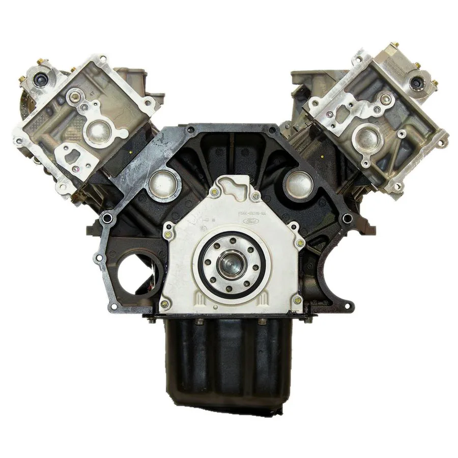 6.0 LS engine on branded inspection stand