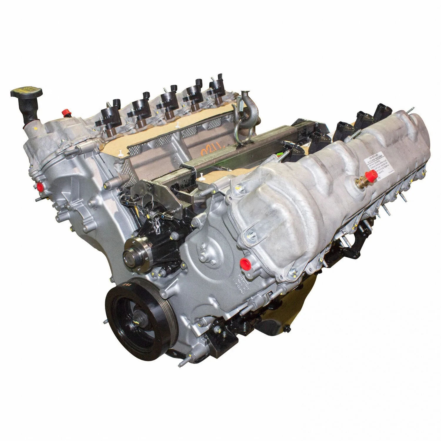 2008-2019 Ford 6.8L V10 3 Valve intake manifold and throttle body detail