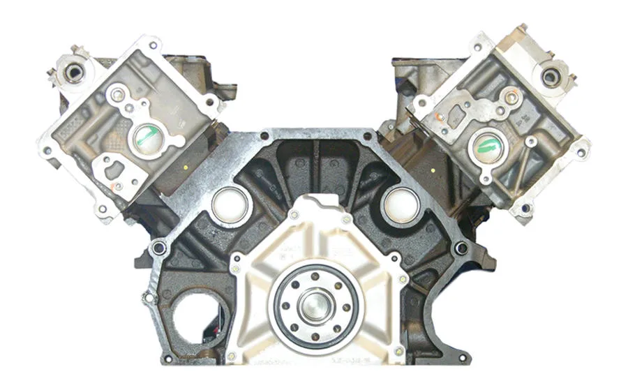6.0 LS engine on branded inspection stand