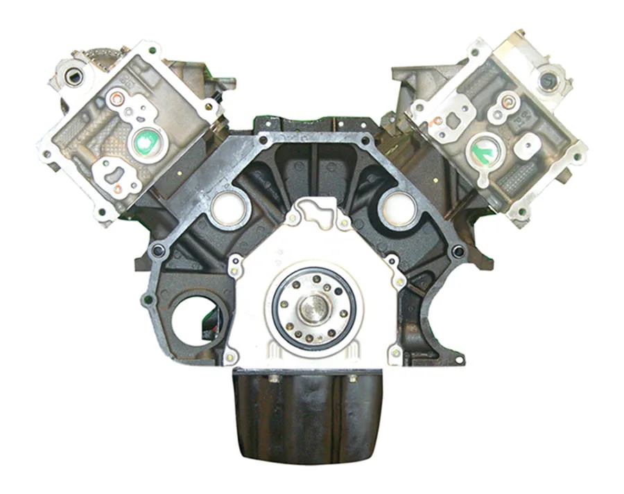 6.0 LS engine on branded inspection stand