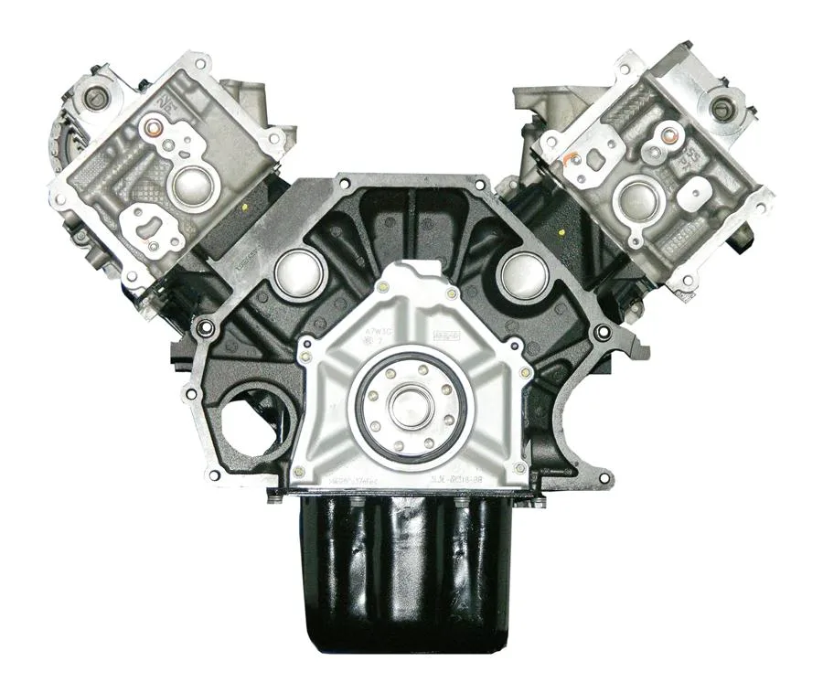 6.0 LS engine on branded inspection stand
