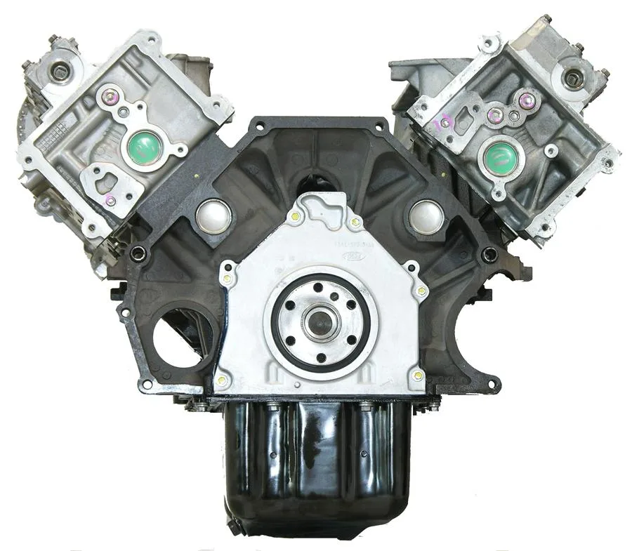 6.0 LS engine on branded inspection stand