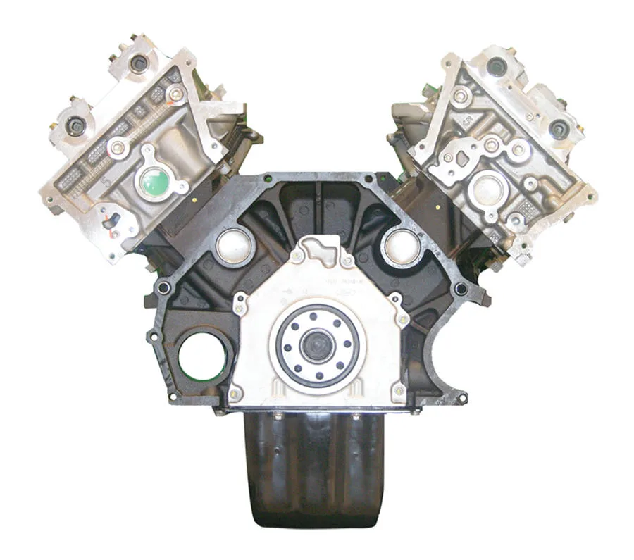 6.0 LS engine on branded inspection stand