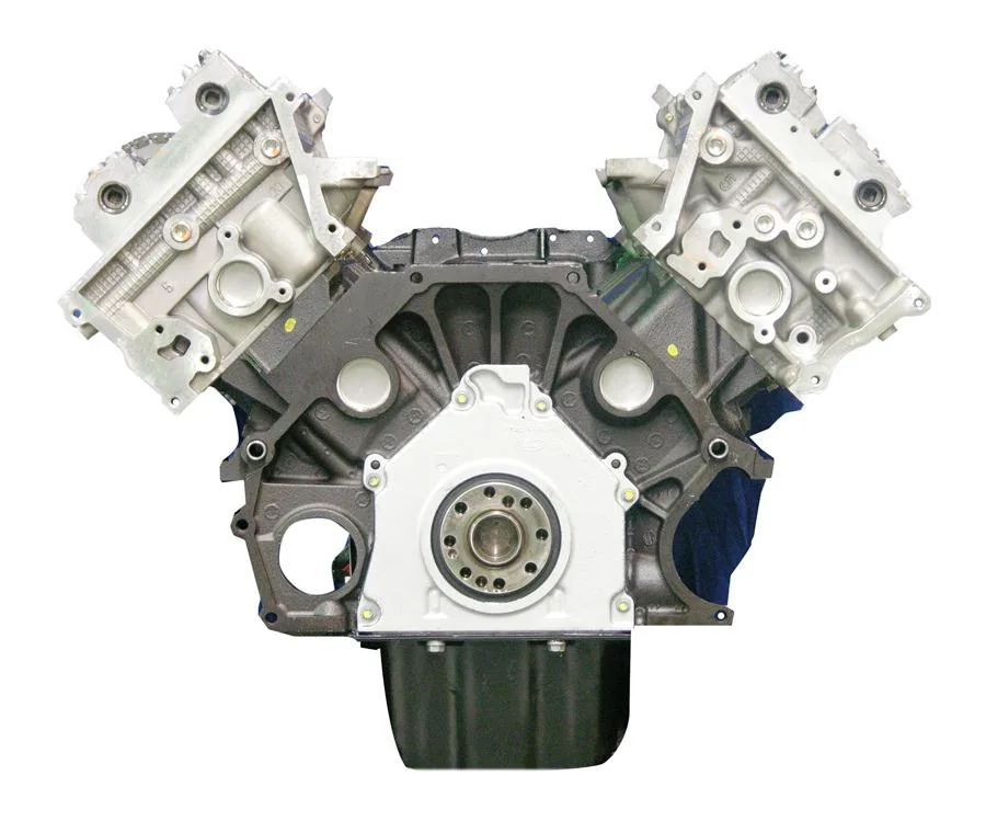 6.0 LS engine on branded inspection stand