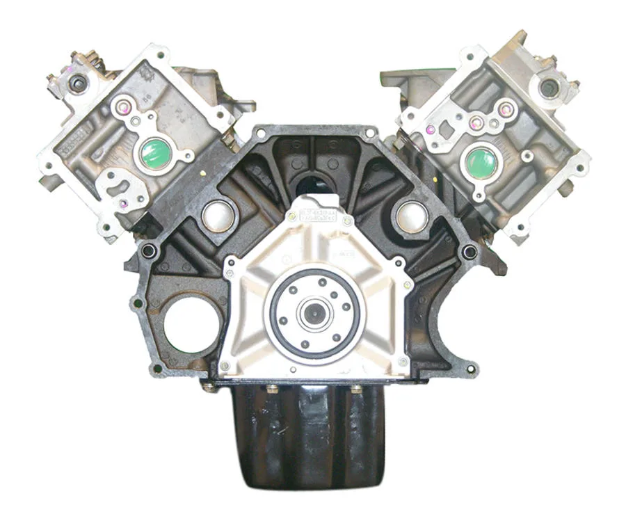 6.0 LS engine on branded inspection stand