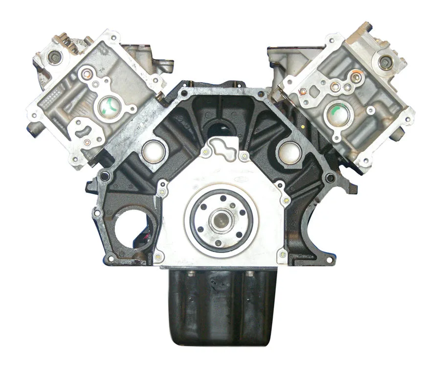 6.0 LS engine on branded inspection stand