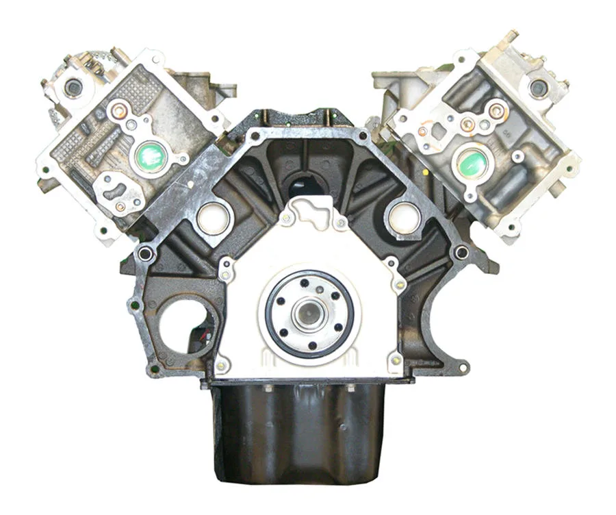 6.0 LS engine on branded inspection stand