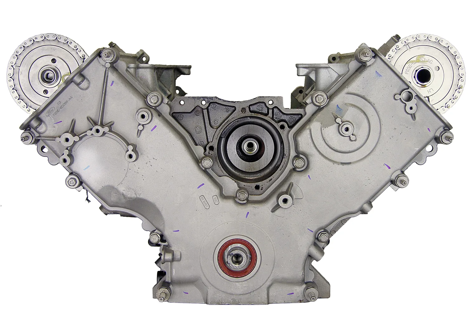 Ford 5.4L V8 1999-2001 Truck F & E Series, Expedition, Excursion SOHC 2 Valve Vin L Remanufactured Engine for Sale main product image