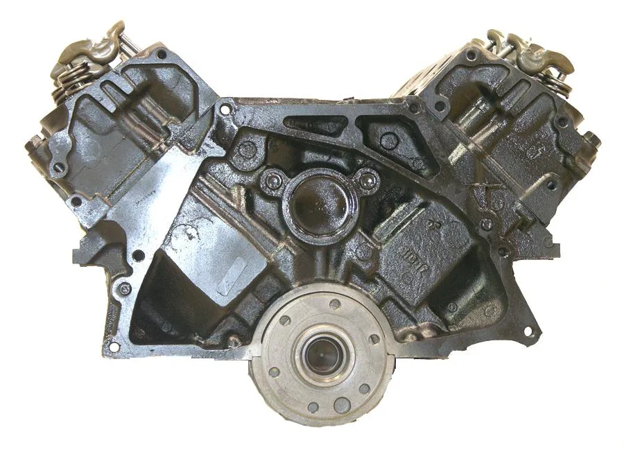 6.0 LS engine on branded inspection stand