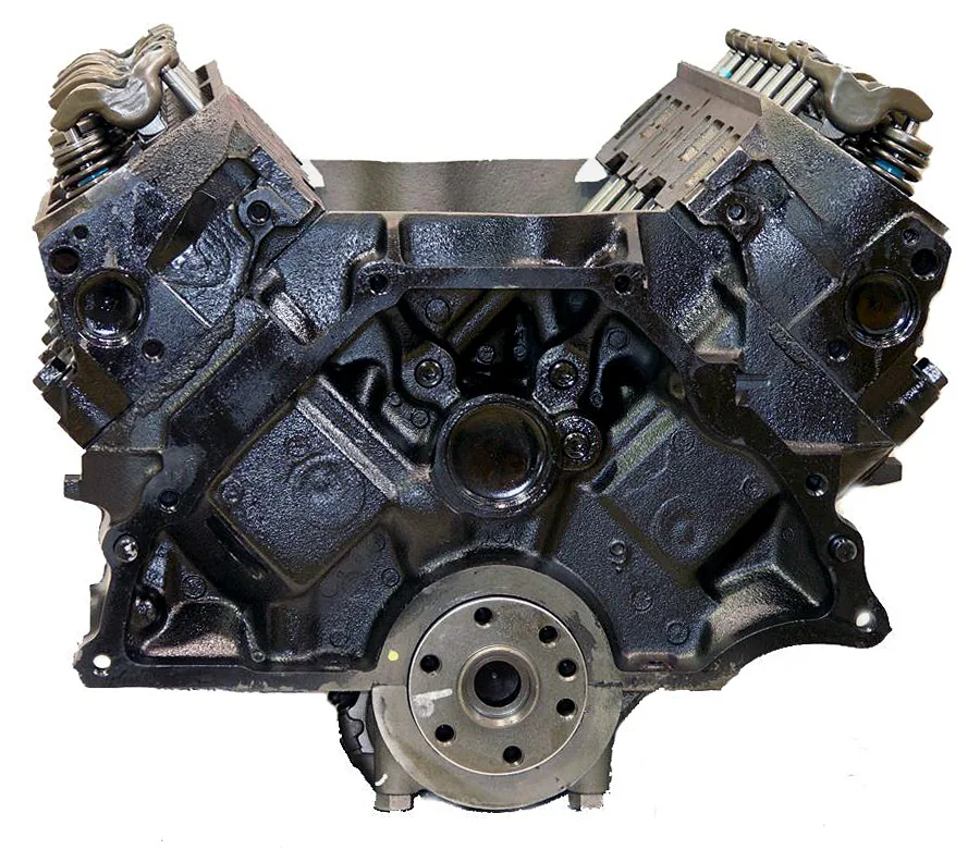 6.0 LS engine on branded inspection stand