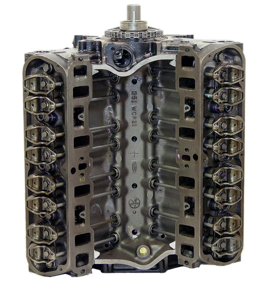 Ford Windsor 5.8L V8 run-stand quality-test verification
