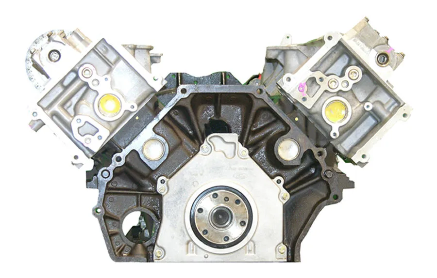 6.0 LS engine on branded inspection stand
