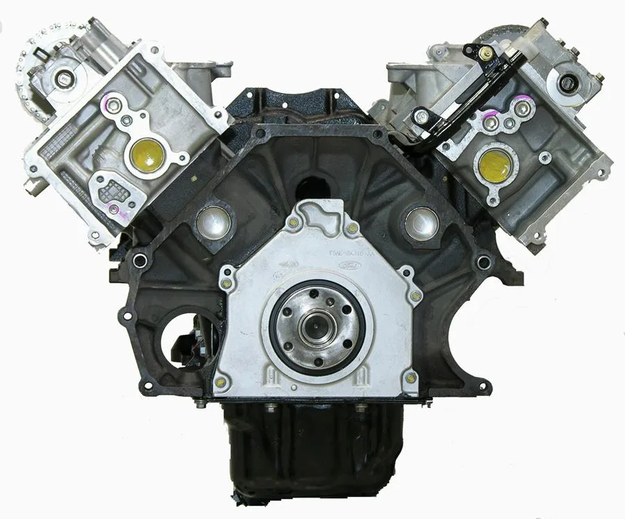 6.0 LS engine on branded inspection stand