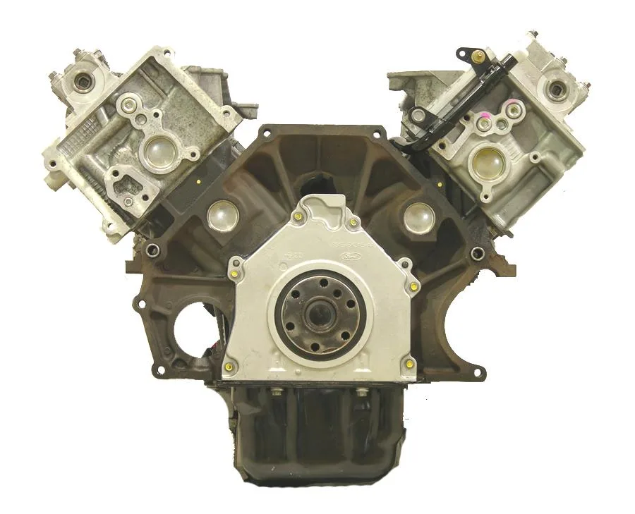 6.0 LS engine on branded inspection stand