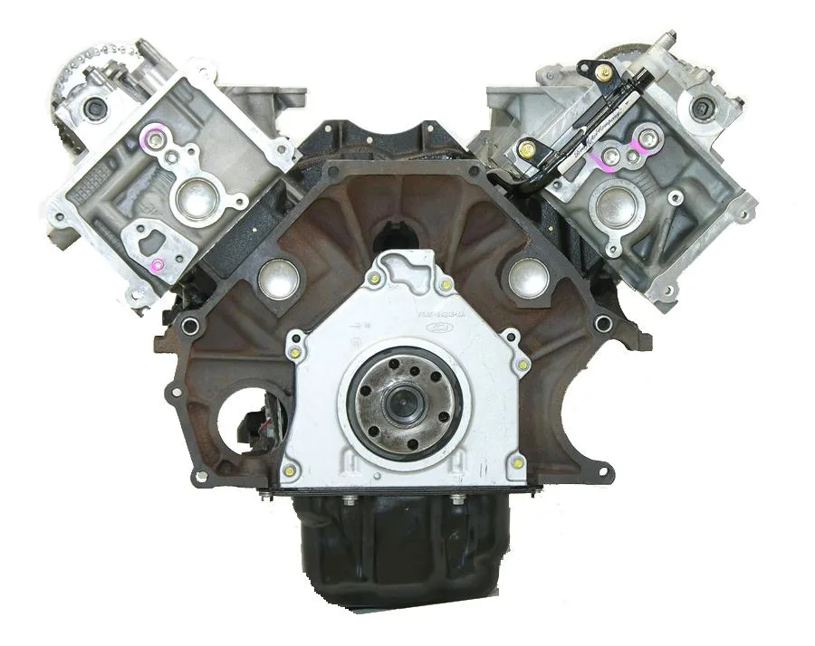 6.0 LS engine on branded inspection stand